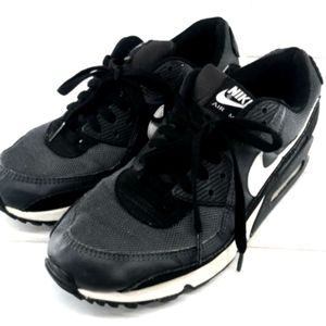 Nike Air Max 90 Trainers Shoes Mens CN8490 002 Gym Sneakers Black White